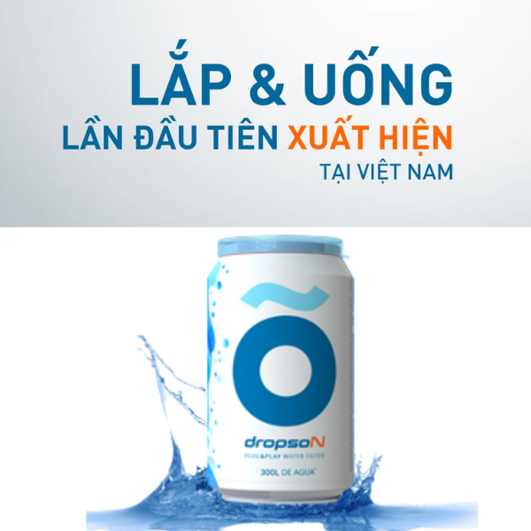 Lon lọc nước DROPSON công nghệ CHÂU ÂU - Gia dụng Đức