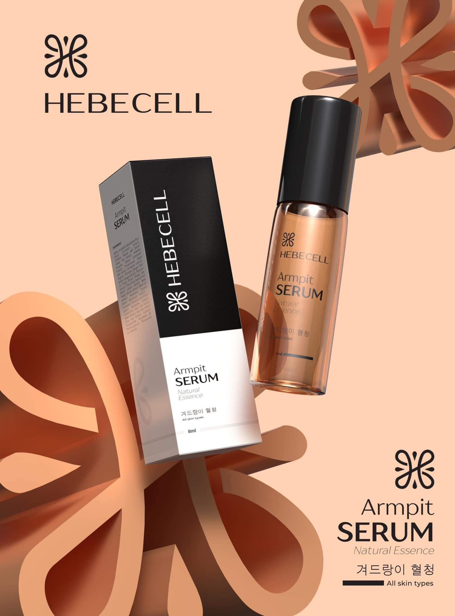 ĐẶC TRỊ HÔI NÁCH HEBECELL hàng chính hãng - Hebecell