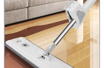 Cây lau nhà tự vắt Lusen KN50 – chổi lau xoay 360 độ thông minh