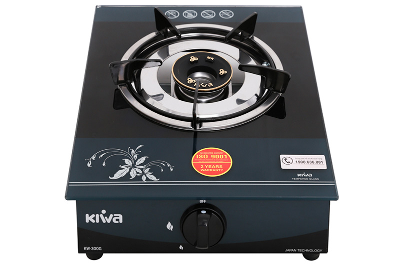 Kiểu dáng - Bếp gas đơn Kiwa KW-300G